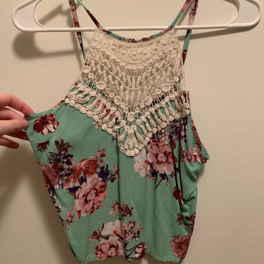 Floral Crop Top